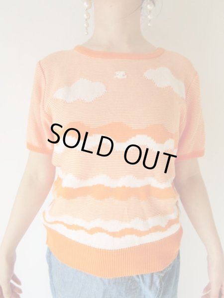 画像3: クレージュのヴィンテージニット (3)