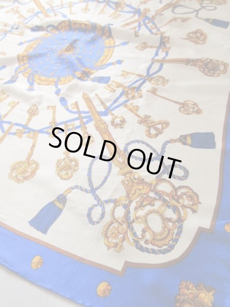 画像4: 鍵柄のシルクスカーフ (4)