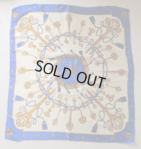 画像3: 鍵柄のシルクスカーフ (3)