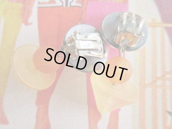 画像5: Dead stock*マットな質感のレトロイヤリング (5)