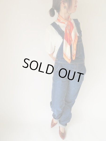 画像2: 大胆レトロなシルクスカーフ (2)