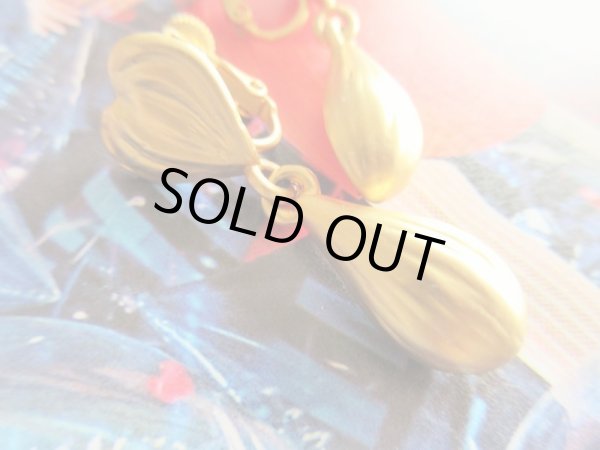 画像3: Dead stock*ハートとドロップパーツのイヤリング (3)