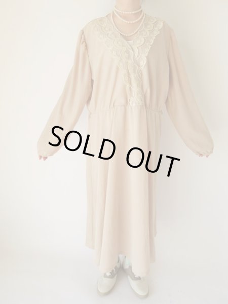 画像4: 【総入れ替え対象外商品】海外ヴィンテージのゆったりワンピース (4)