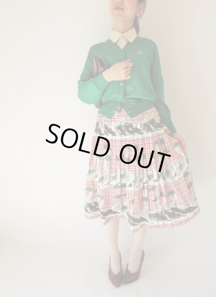 画像3:  【総入れ替え対象外商品】 マンシングのワンポイント刺繍カーディガン (3)