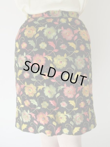 画像11: 【総入れ替え対象外商品】1点モノ*豪華お花刺繍のセットアップ (11)