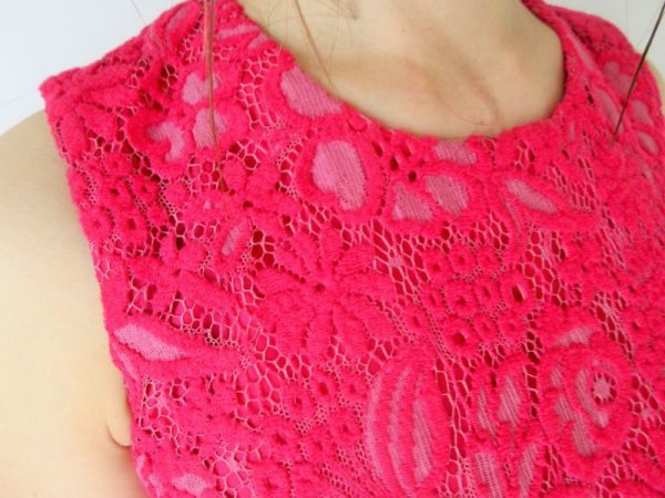 画像7: 【豪華１点モノ*】お花レース地のセットアップ (7)