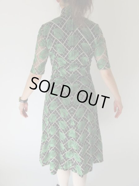 画像5: 【総入れ替え対象外商品】お仕立て品の1点モノ*豪華刺繍ワンピース (5)