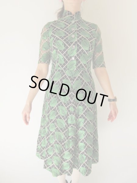 画像3: 【総入れ替え対象外商品】お仕立て品の1点モノ*豪華刺繍ワンピース (3)