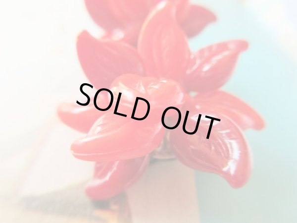 画像3: Dead stock*オーストリアお花イヤリング (3)