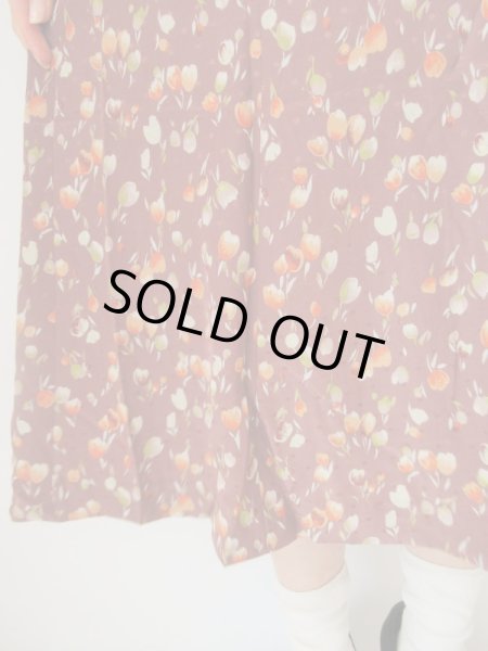 画像9: 【総入れ替え対象外商品】チューリップ柄ワンピース (9)