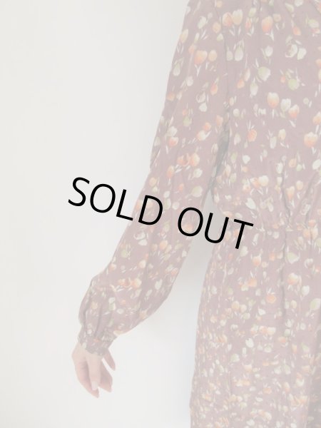 画像8: 【総入れ替え対象外商品】チューリップ柄ワンピース (8)