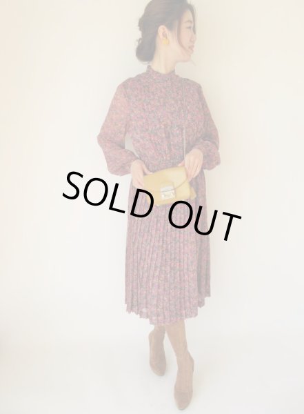 画像2: 【総入れ替え対象外商品】13号*ヴィヴィッドフラワーワンピース (2)