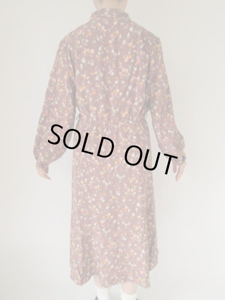 画像5: 【総入れ替え対象外商品】チューリップ柄ワンピース (5)