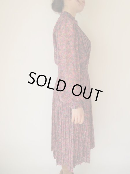 画像5: 【総入れ替え対象外商品】13号*ヴィヴィッドフラワーワンピース (5)