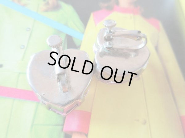 画像6: ハートのビジューイヤリング (6)