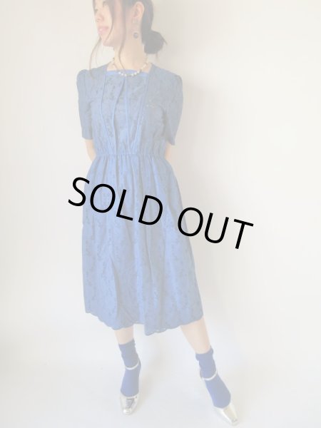 画像2: お花刺繍のワンピース (2)