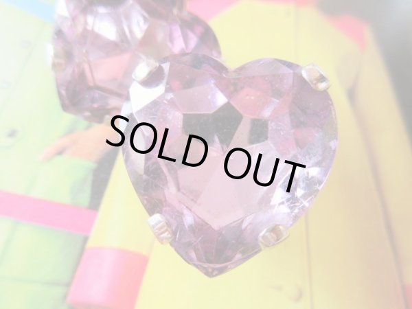 画像3: ハートのビジューイヤリング (3)