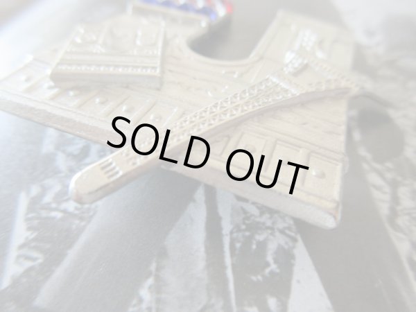 画像7: Dead stock*エッフェル塔ブローチ (7)