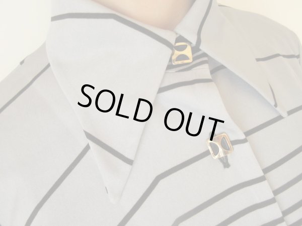 画像6: レトロボーダーワンピース (6)