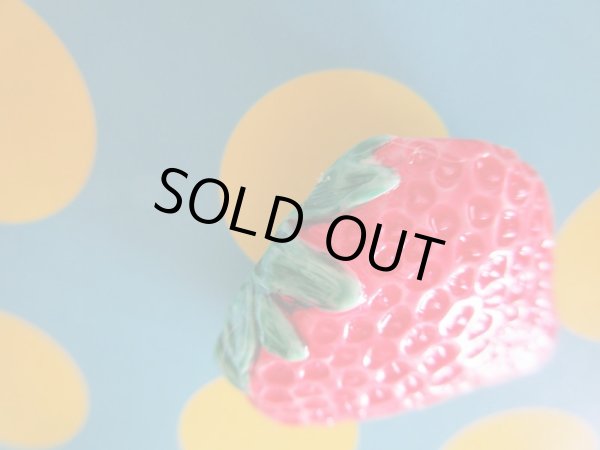 画像4: Dead stock*苺ブローチ (4)