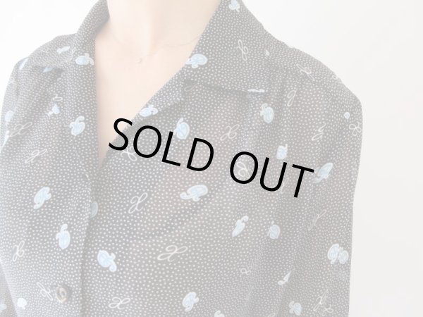 画像6: 英字ロゴ柄ワンピース (6)