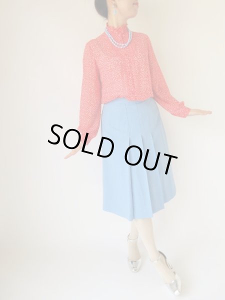 画像2: 綺麗色のワントーンスカート (2)