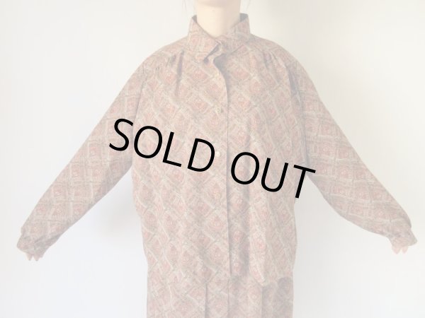 画像3: Dead stock*ロマンティック柄セットアップ (3)