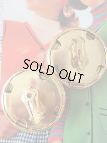 画像5: Dead stock*異素材組み合わせのクラシカルイヤリング  (5)