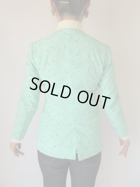 画像7: 【ネックレスと2点セット*】お仕立て品の1点モノ*綺麗色ジャケット (7)