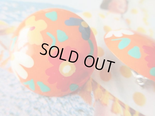 画像3: Dead stock*チャーミングフラワーイヤリング　 (3)