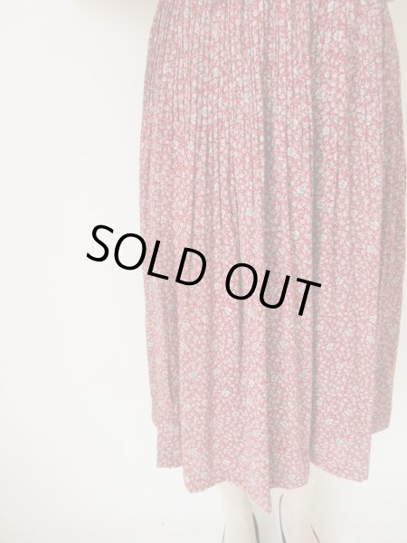 画像18: Dead stock*ロマンティックな花柄とステッチのセットアップ (18)