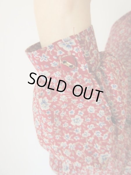 画像11: Dead stock*ロマンティックな花柄とステッチのセットアップ (11)