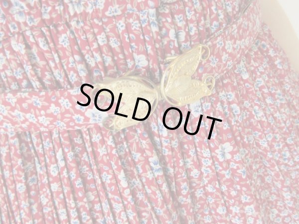 画像17: Dead stock*ロマンティックな花柄とステッチのセットアップ (17)