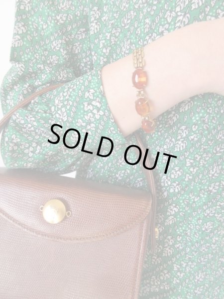 画像8: 琥珀みたいなパーツのブレスレット (8)