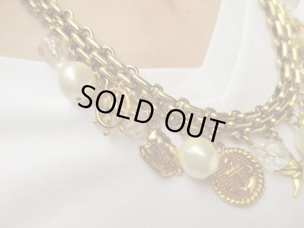 画像5: 【ジャラジャラ楽しい*】マリンチャームネックレス (5)