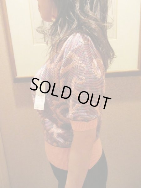 画像5: Dead stock*ペイズリー柄サマーニット (5)