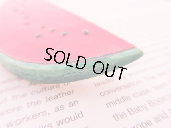 画像3: Dead stock*スイカブローチ (3)