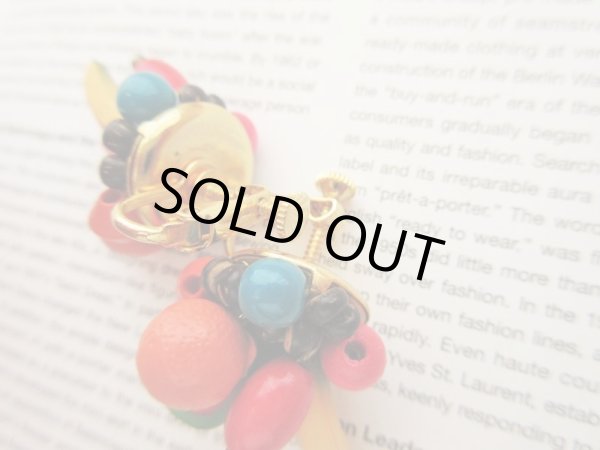 画像5: 果物ビーズイヤリング (5)