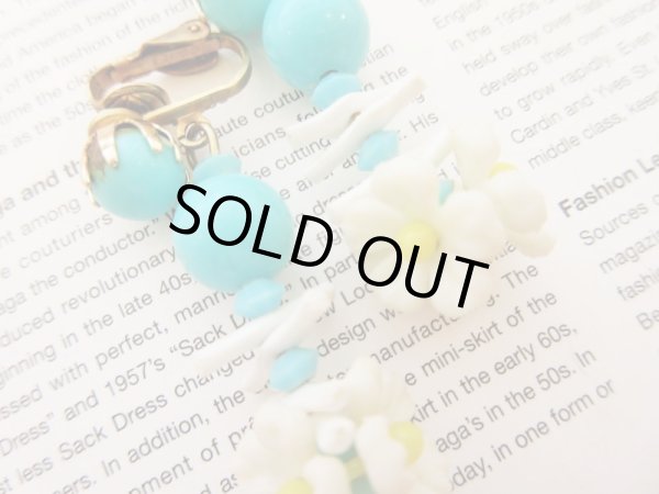 画像4: 揺れるお花イヤリング (4)