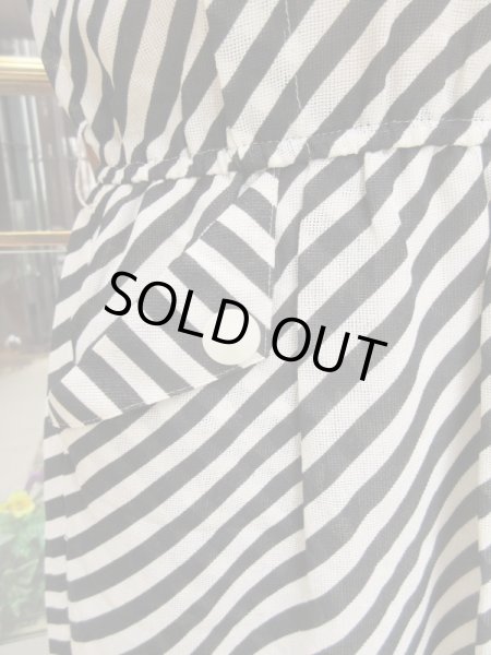 画像7: black&whiteバイカラーワンピース  (7)