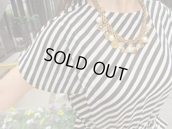 画像6: black&whiteバイカラーワンピース  (6)