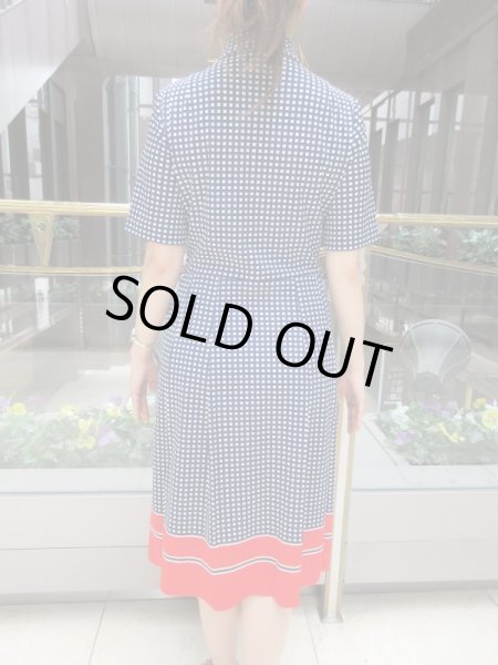 画像5: トリコロールスクエアーのワンピース (5)