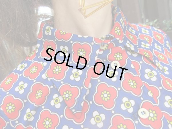 画像7: ポップでキュートなフラワーワンピース (7)