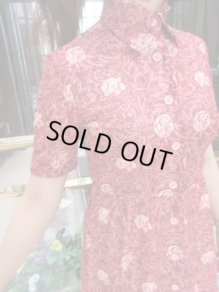 画像7: クラシカルローズのワンピース (7)