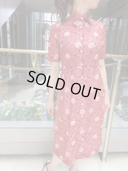 画像2: クラシカルローズのワンピース (2)