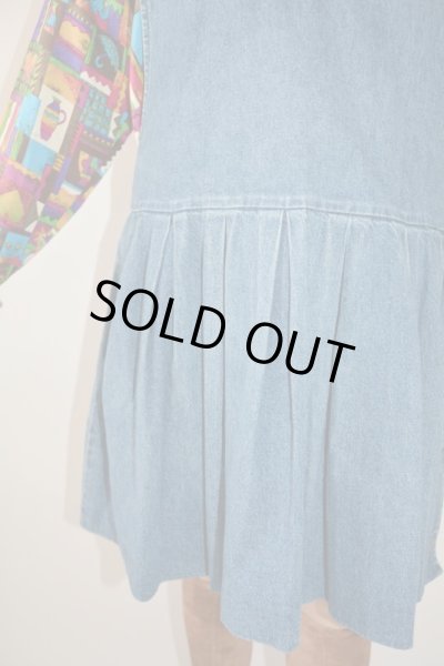 画像8: MADE IN U.S.A*楽ちんデニムワンピース (8)