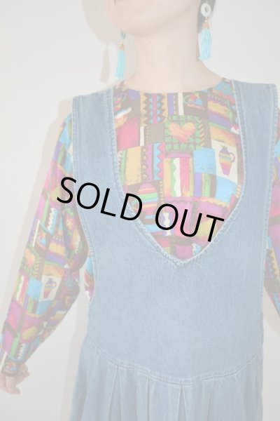 画像6: MADE IN U.S.A*楽ちんデニムワンピース (6)