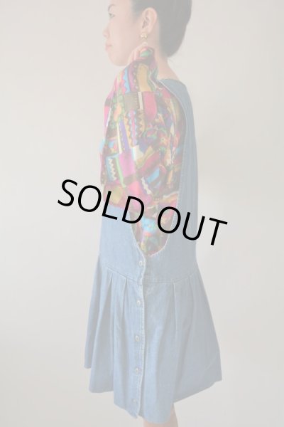 画像4: MADE IN U.S.A*楽ちんデニムワンピース (4)