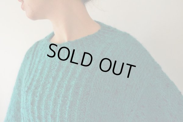 画像6: 鮮やかグリーンニット (6)