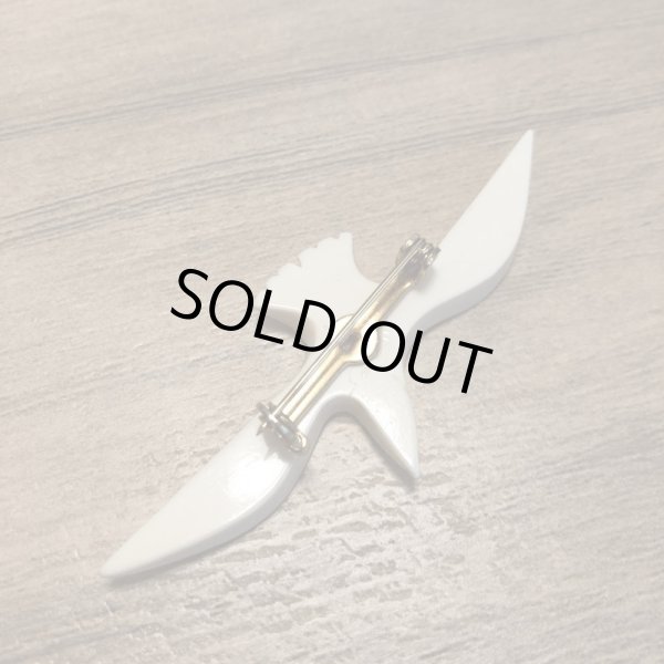 画像5: 羽ばたく鳥さんブローチ (5)